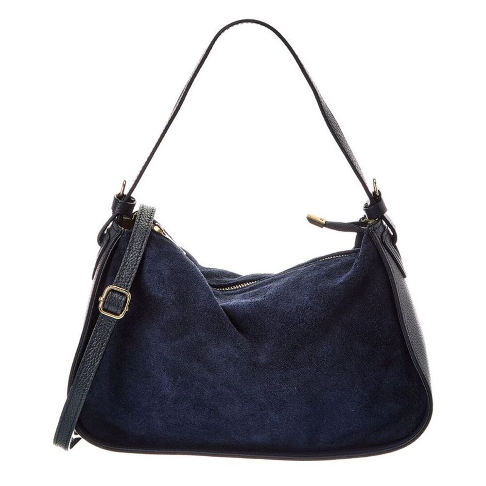 Isabella Rossetti Brooke Suede Bag, Blue